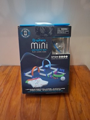 Sphero Mini Activity Kit Complete With Robotic Ball/Cards/Construction Set New