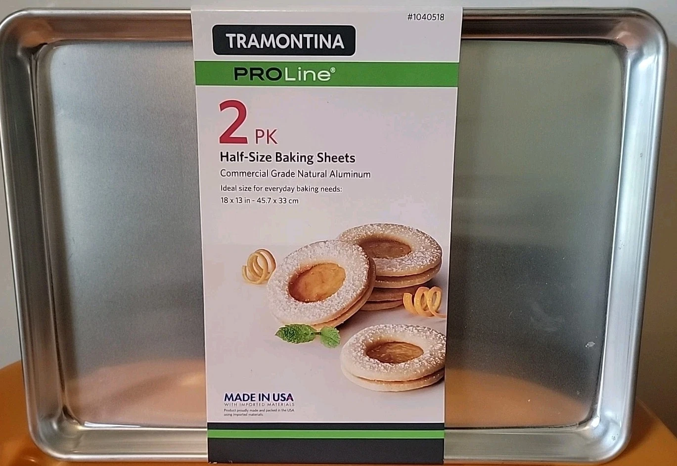 Tramontina PROLINE 2 Pack Baking Sheets (18x13) Commercial Grade NEW
Opens in a new window or tab