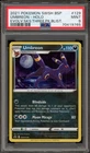 Pokemon Umbreon Evolving Skies 3 Pk. Blister Black Star Holo Promo SWSH129 PSA 9