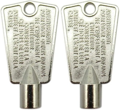 2Pcs Freezer Door Key for Whirlpool, Maytag, Jenn-Air, Amana, Magic Chef, Adm.