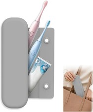 Silicone Toothbrush Travel Case, Pro Large Toothbrush Cover for Traveling
