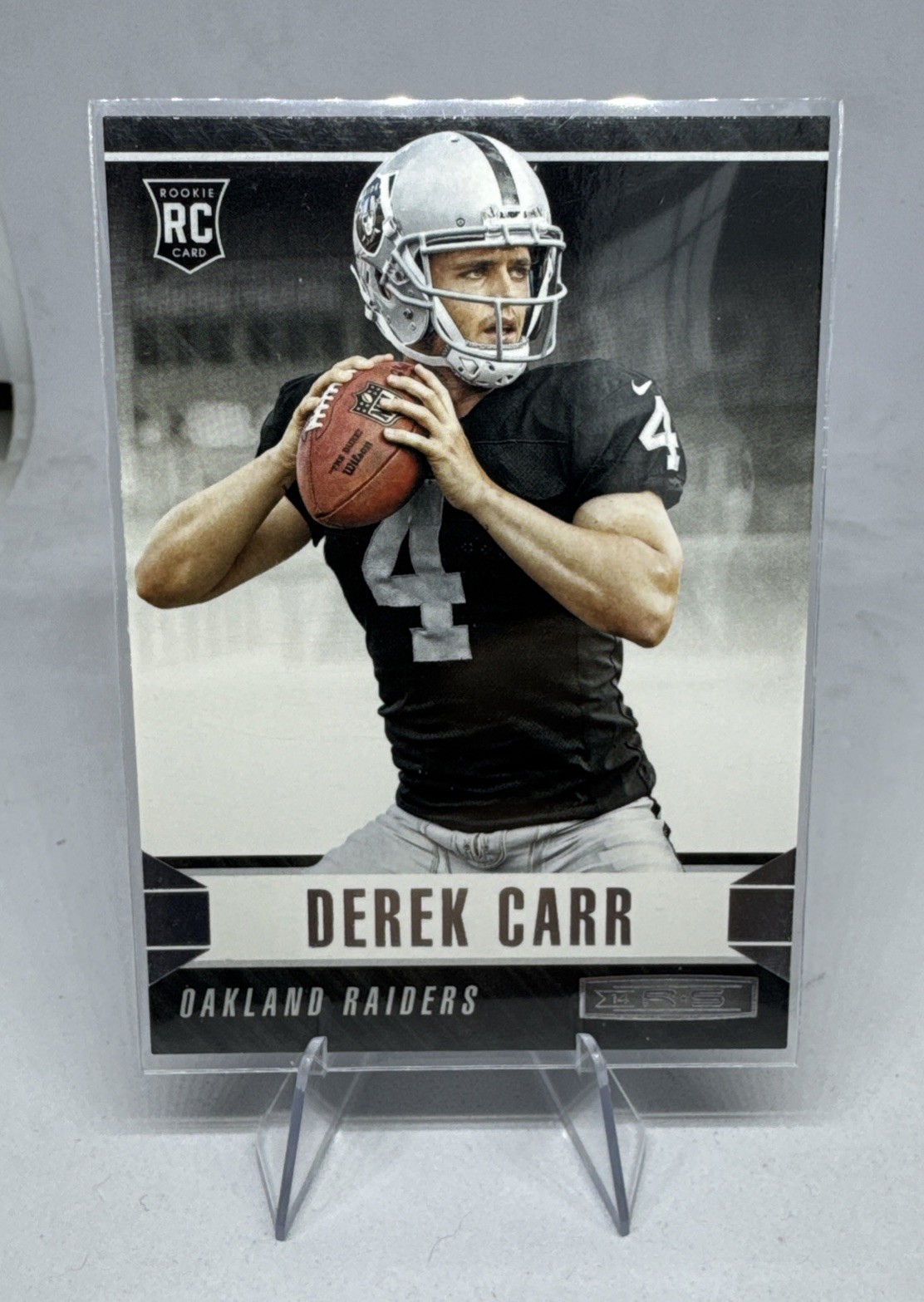 Derek Carr Panini Rookies & Stars #131 Base