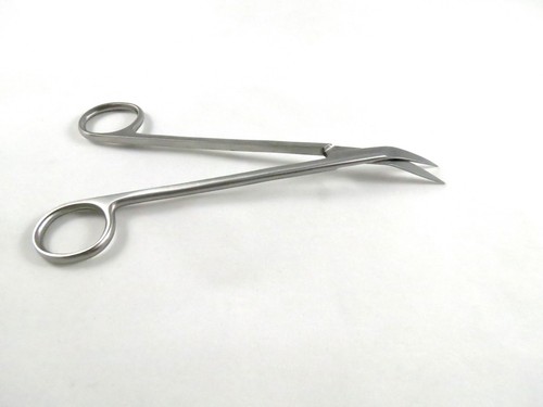 Instrumentos quirúrgicos médicos dentales tijeras curvas Kelly 17 cm 6,5 ANGELUS - Imagen 4 de 4