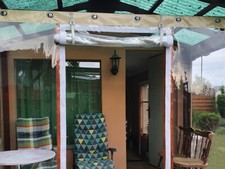 ​CUSTOM-MADE CLEAR PVC GAZEBO COVER | WATERPROOF TARPAULIN FOR PATIO & GARDEN​