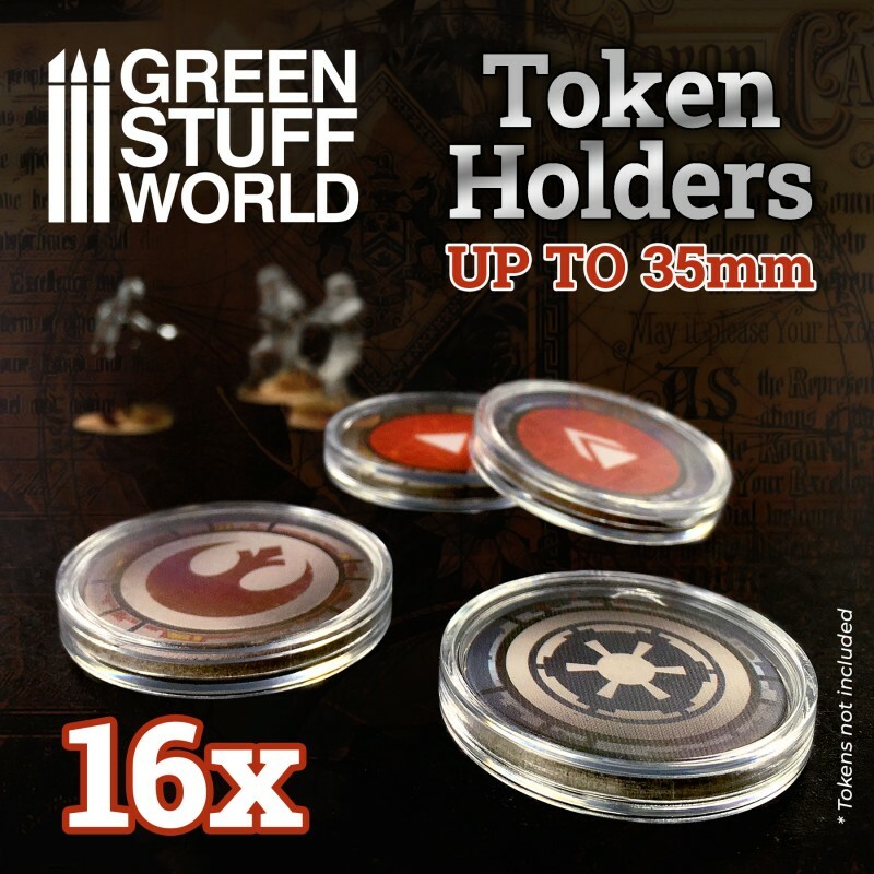 Protezioni per gettoni da 35 mm - gettoni token holders - STAR WARS SW Legion