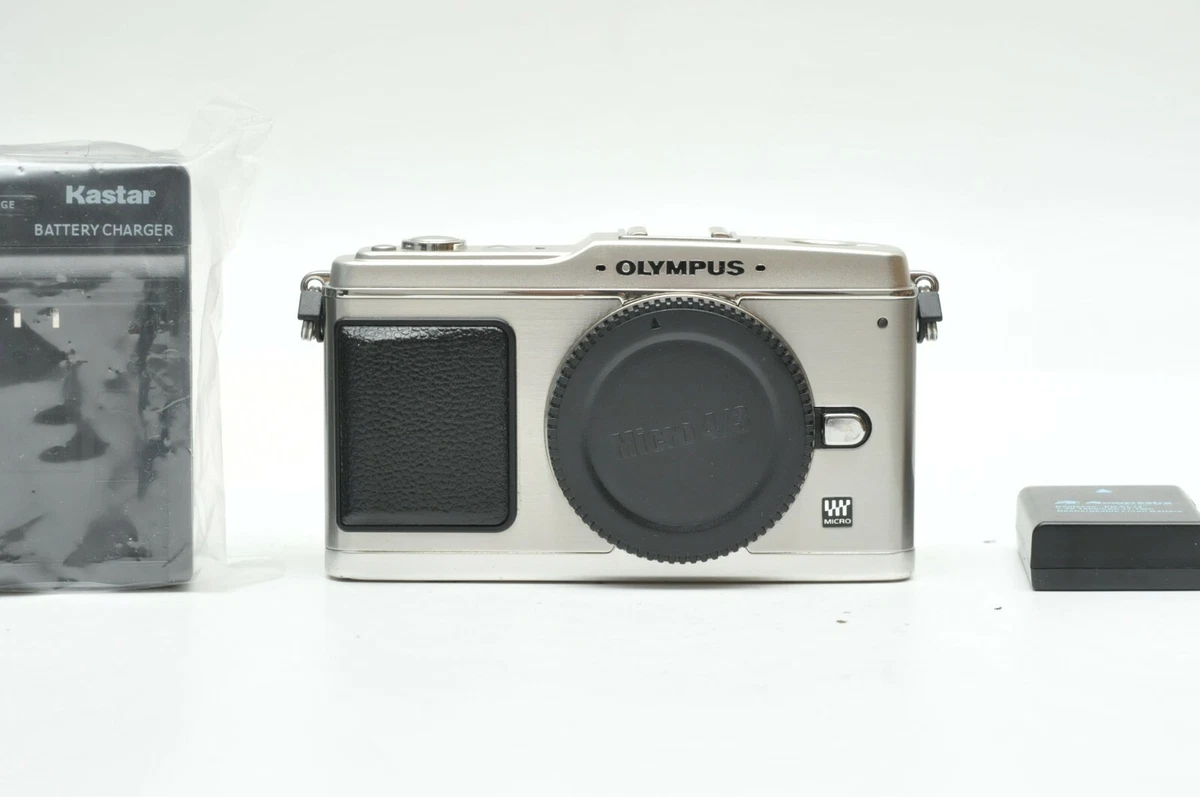 Olympus PEN E-P1 Mirrorless Digital Camera Body (Silver)