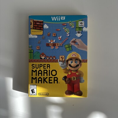 Super Mario Maker Bundle (Wii U, 2015) Special Edition CIB