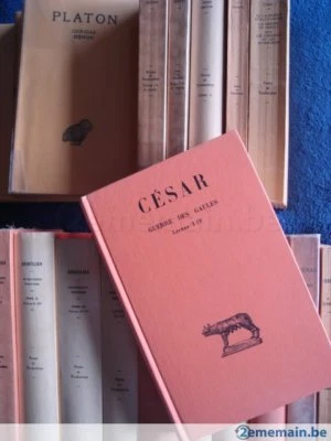 Collection Budé Belles Lettres Latin-Grec (brochés-reliés-reliés cuir) - Photo 1/3