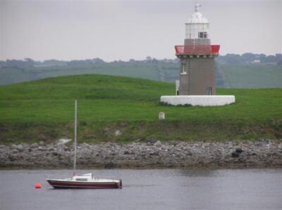 Foto 6x4 Metall Mann Leuchtturm, Oyster Island An Ros \/G6340 Zoom in fo c2008