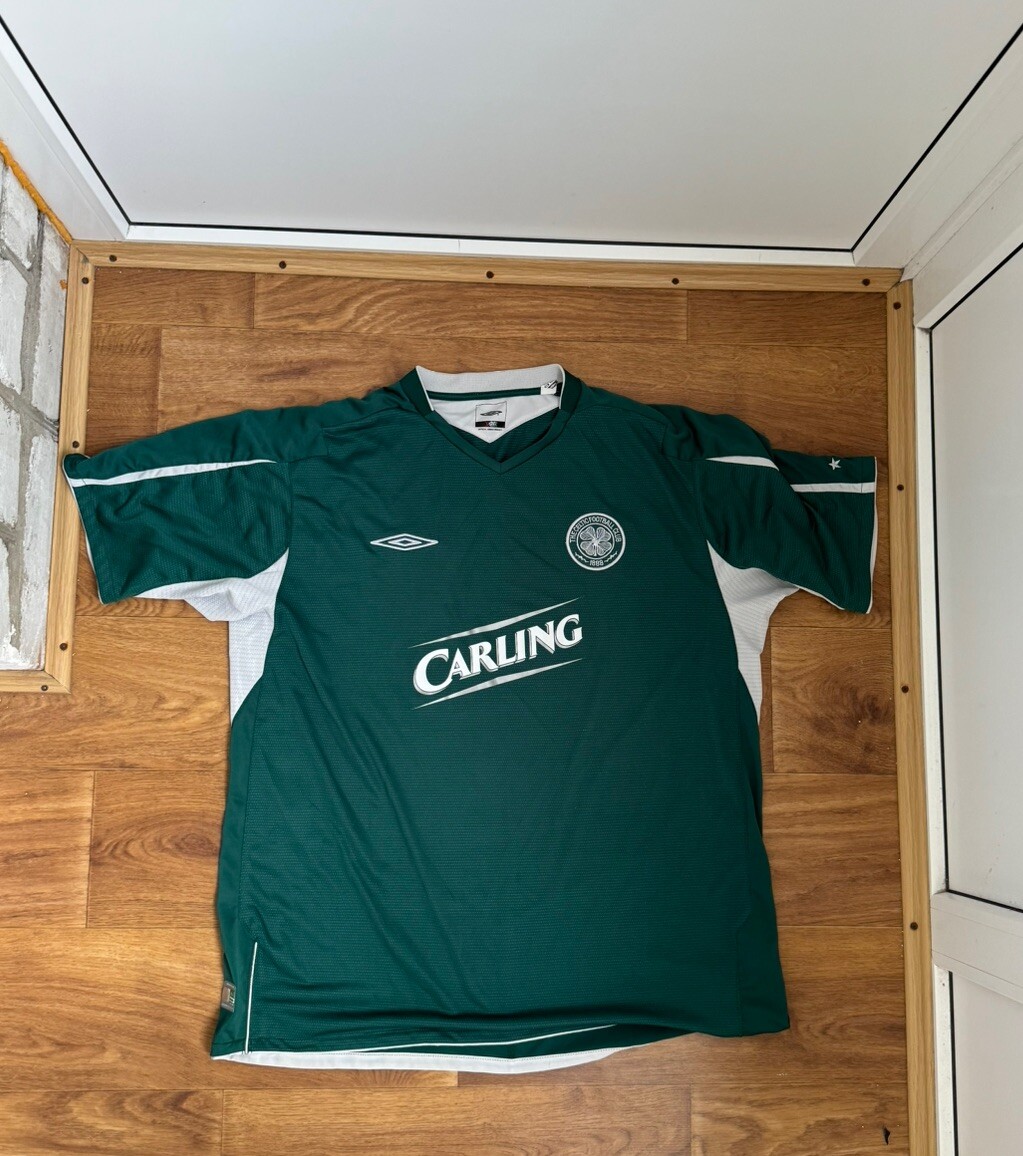 Celtic FC 2004 2005 Away Football Shirt Soccer Jersey