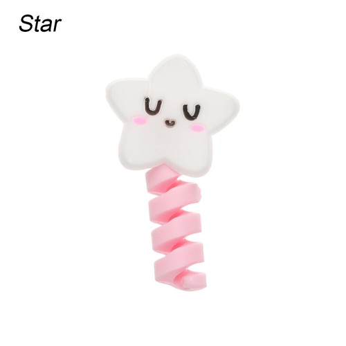 Cartoon Spiral Cable Protector Data Line Cord Protector Protective Case NEW - Zdjęcie 17 z 20