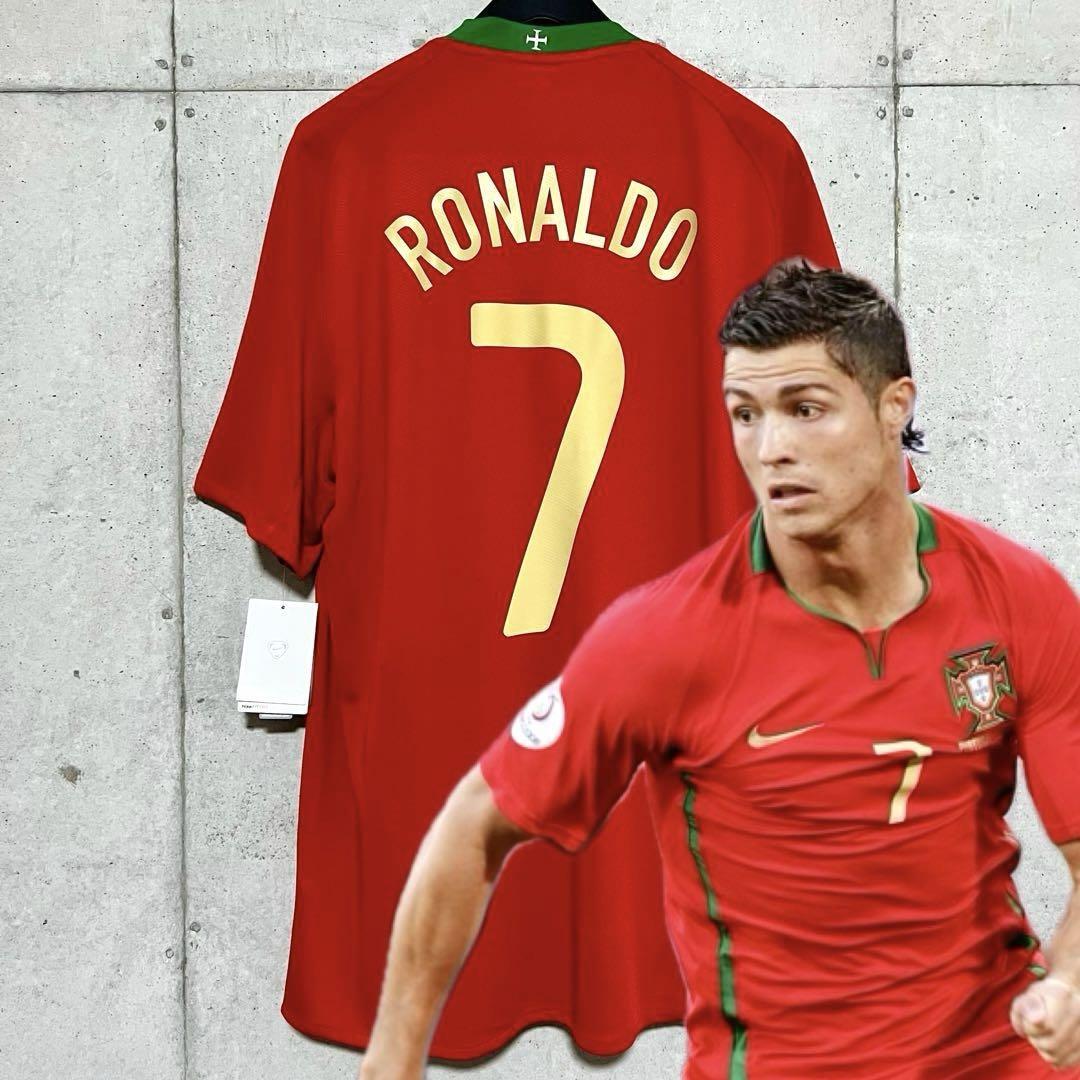 Nike ポルトガル C.ロナウド 17 EURO 2008 シャツ Vintage Cristiano Ronaldo Portugal Euro2008 Size L Nike