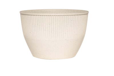 Hose Pot in Resin with Built-in Drainage and Stone Finish 18'' W x 18'' D x 12'' H
