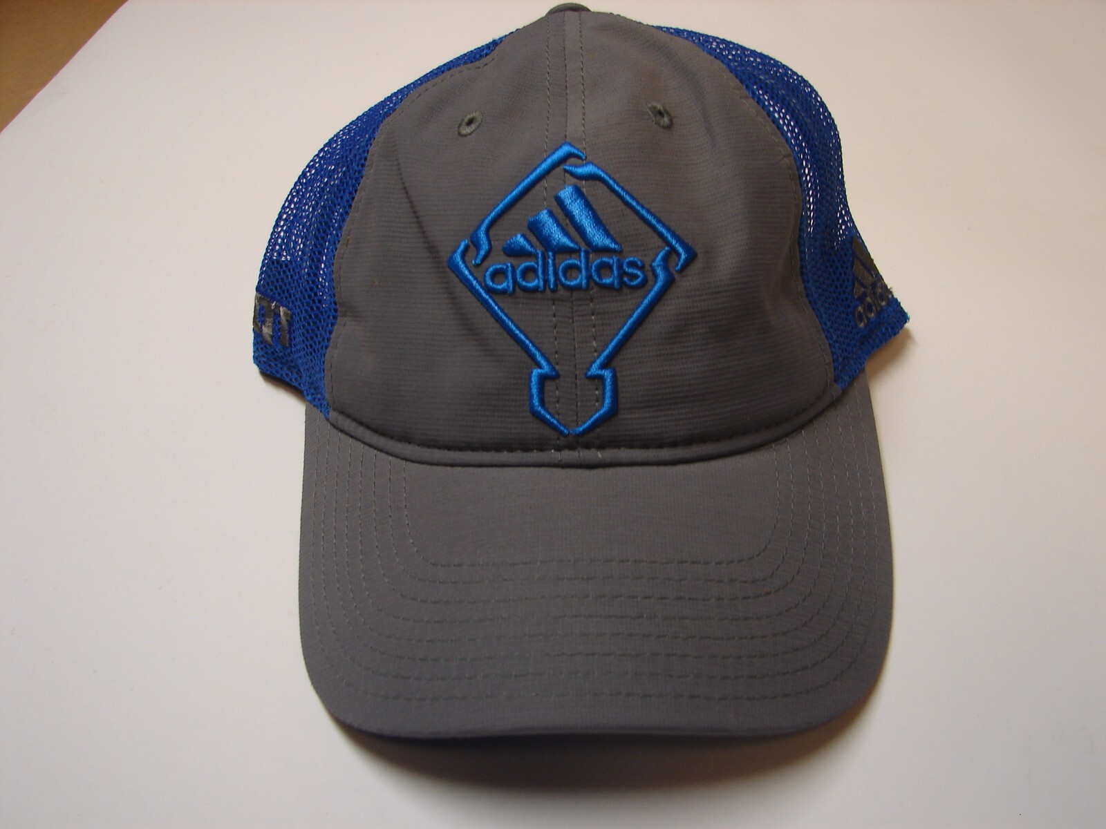 ADIDAS X1 EQT Blue/Gray Mesh SnapBack Baseball Cap Hat - NWO