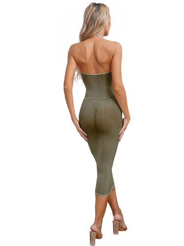 Para mujeres Sexy Lencería Transparente Vestido Corto Transparente Elastizado ceñido al cuerpo Vestido de noche - Imagen 127 de 177