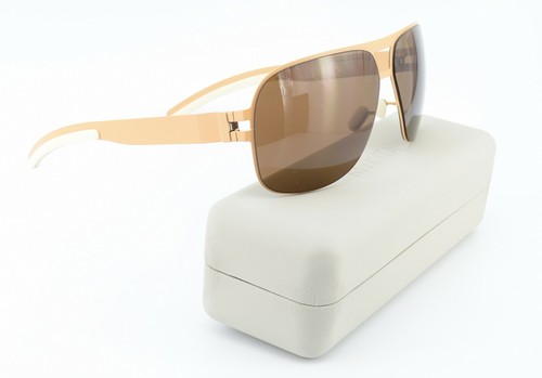 MYKITA Sonnenbrille No.1 Sun CLIFFORD Col094 62-12 Nude Brown Pilot M-L Germany - Picture 8 of 12