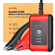 Autel Maxibas Bt506 Battery Tester 2025 Version Multifunctional Car Battery