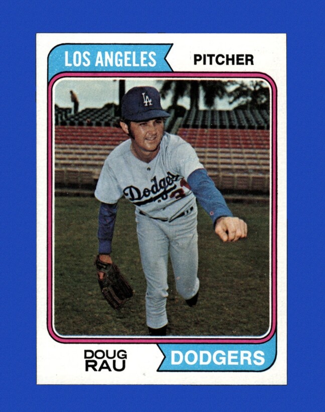 1974 Topps Set-Break # 64 Doug Rau NM-MT OR BETTER *GMCARDS*
