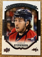 2015-16 Upper Deck UD Portraits Chandler Stephenson #P-101 Washington Capitals