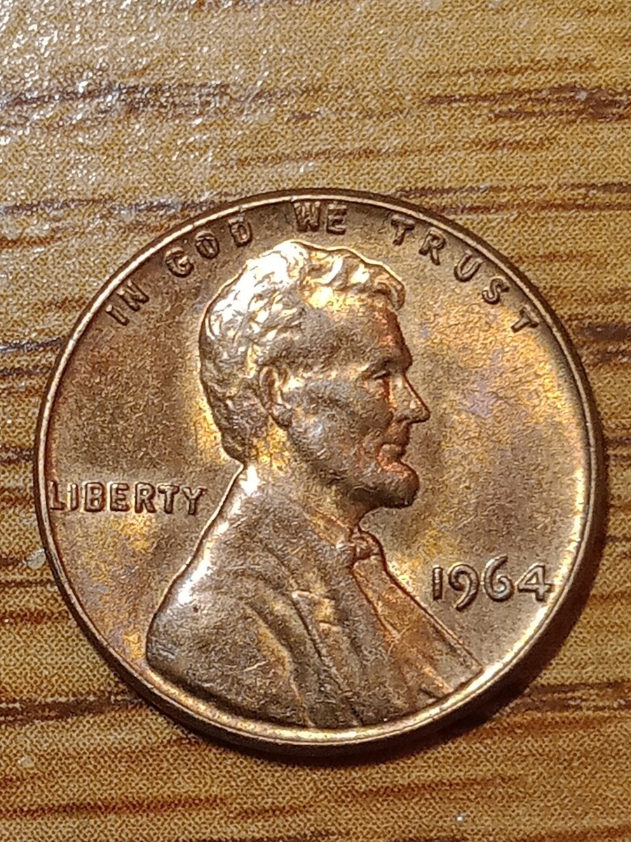 1964 Lincoln Cent Double Die Obverse PENNY DDO-003 RED! | eBay