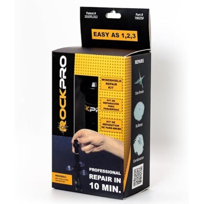 RockPro Compact Travel Windshield Repair Kit