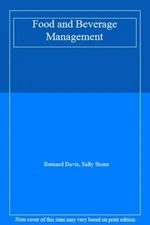 Food and Beverage Management By SALLY STONE' 'BERNARD DAVIS