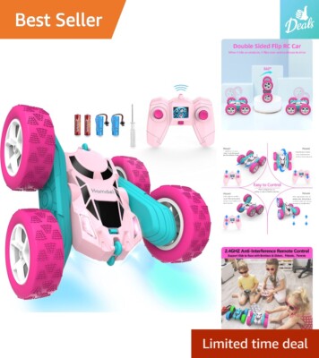 Stunt Car - Remote Control Car for - Double Sided 360°Flip Stunt Car with
