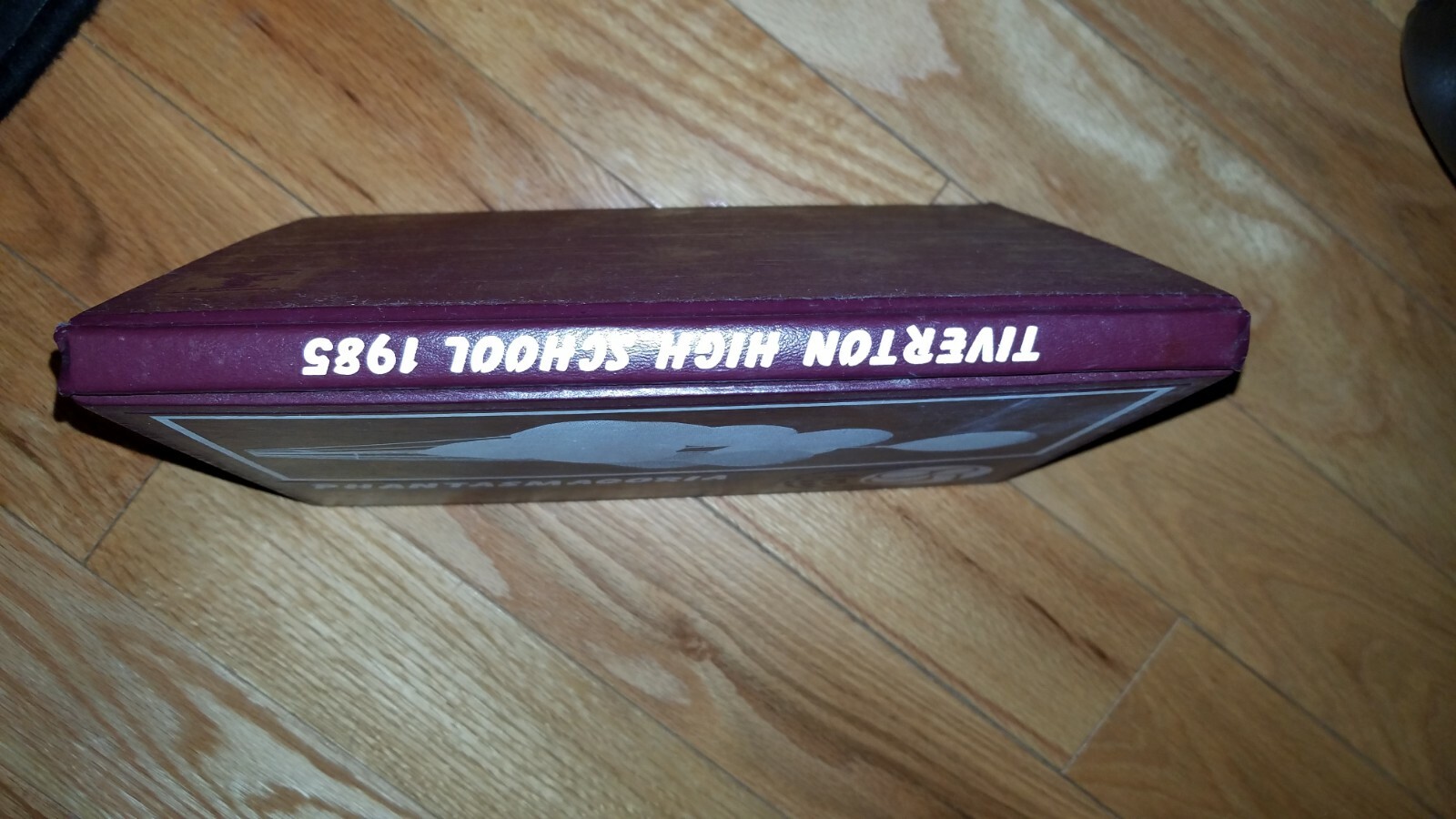 1985 Tiverton High School, Tiverton,  Rhode Island Yearbook with related pencils