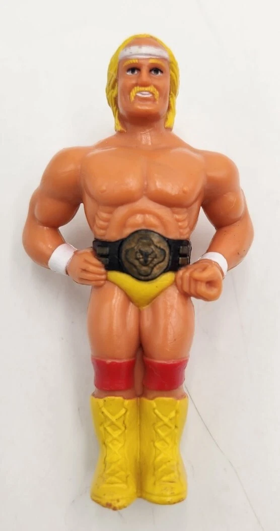 Vintage 1985 HG Toys Titan WWF Wrestling Superstars 3 Hulk Hogan Clip On Figure
