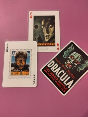 Piatnik 2019 THE HORROR! Playing cards Austria (you pick) pack