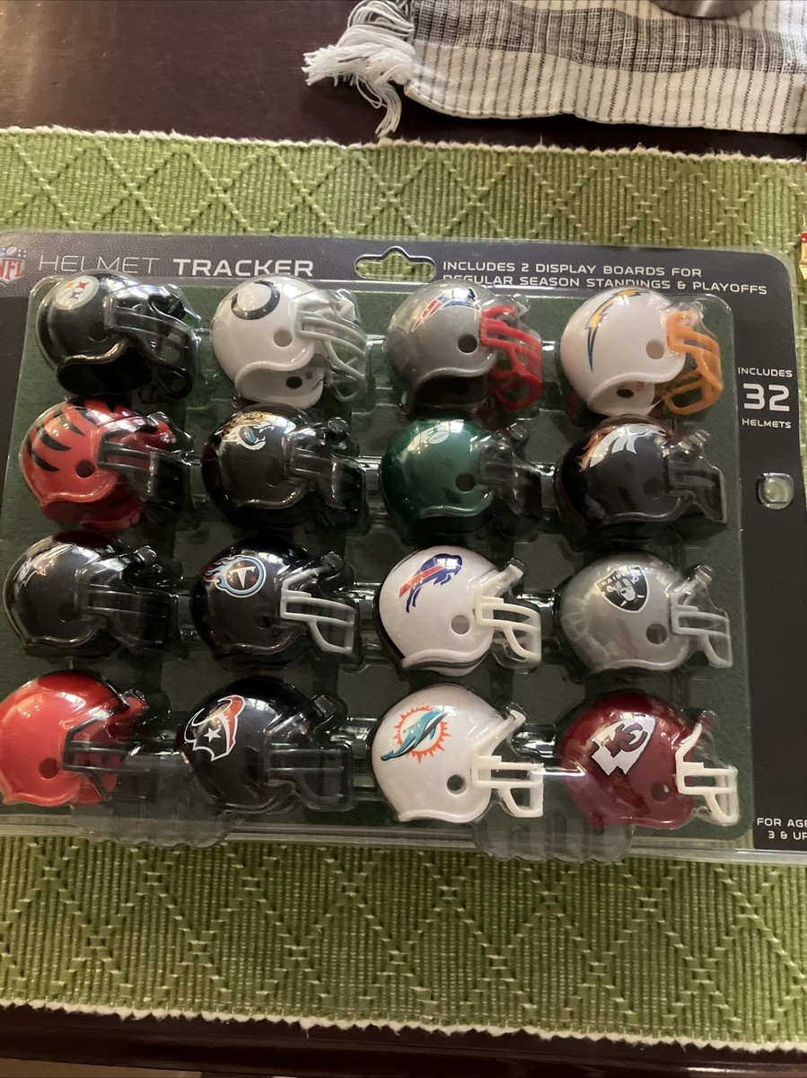 激レア]32 Piece NFL Helmet Tracker Set Amazon.com: Riddell