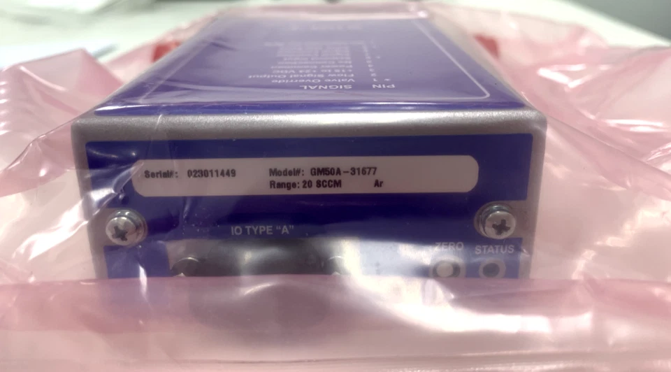 MKS GM50A-31677 Mass Flow Controller AR gas 20 sccm - Image 3 of 4