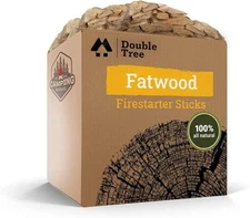 Fatwood Fire Starter Sticks - Premium Organic Resin Rich, Non Toxic
