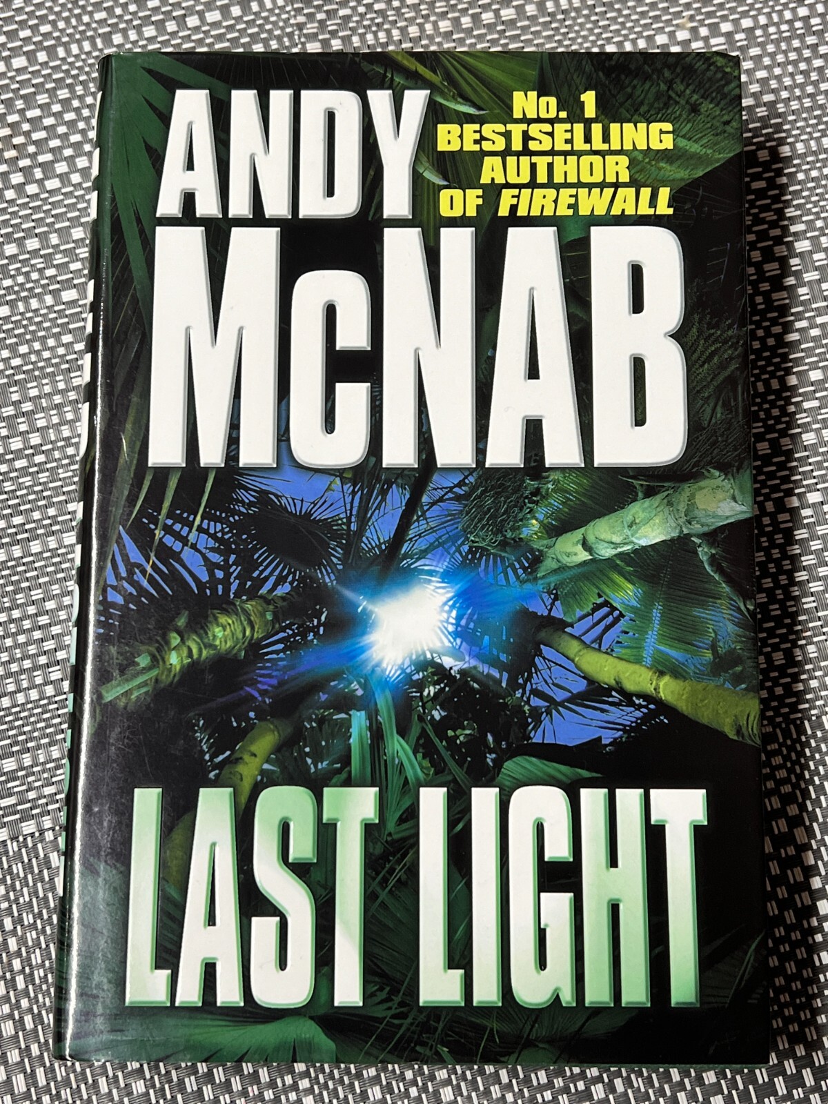 LAST LIGHT by ANDY McNAB - signed by the author (SB2824)