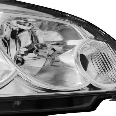 2014 Chevy Impala Headlight Bulb 06-16 Chevy Impala & Monte Carlo Headlight Assembly Pair - Black Housing, Clear Lens (Halogen) 2008 Chevy Impala Headlight - Foto 11