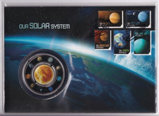 AUSTRALIA PNC:  2015 OUR SOLAR SYSTEM MEDALLION LIMITED EDITION 0313/2000 #LF170