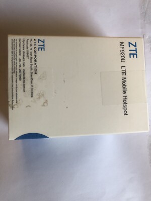 ZTE MF920U Mobile WIFI 4G WLAN Hotspot