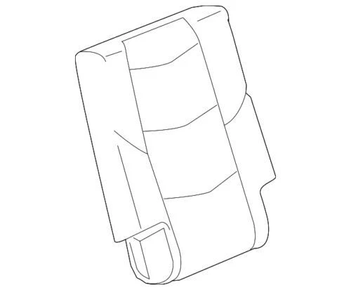 Cubierta trasera del asiento para Chevrolet/GMC 2015-2016 (P/N 23450203)