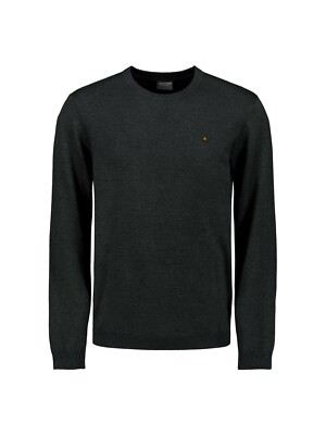 No Excess Herren-Pullover Crewneck 2 Coloured Melange N2180 in 2 Farben