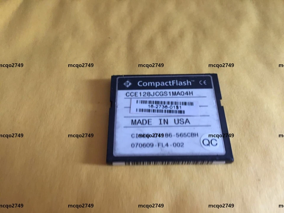 Cisco 128MB Compact Flash CF card Memory card - Image 4 of 4