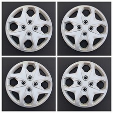New Wheel Covers Hubcaps Replacements Fits 2011-2016 Ford Fiesta 15 Set Of 4