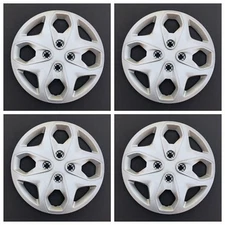 New Wheel Covers Hubcaps Replacements Fits 2011-2016 Ford Fiesta 15" Set Of 4