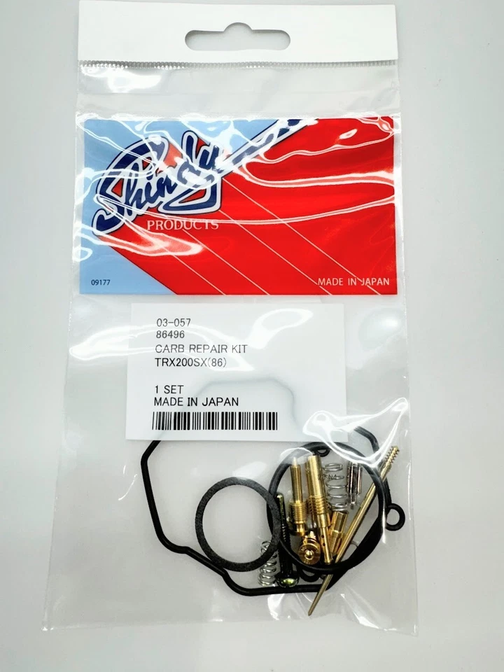 HONDA TRX200SX 1986 CARB CARBURETOR REBUILD KIT TRX-200SX - Made In Japan - Изображение 2 из 2