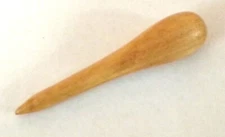 Wooden Fid for Burnishing Copper Foil Stained Glass Tools Burnisher