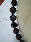 vintage necklace rare mourning jewelry ladies faux jet black victorian style — photo 7