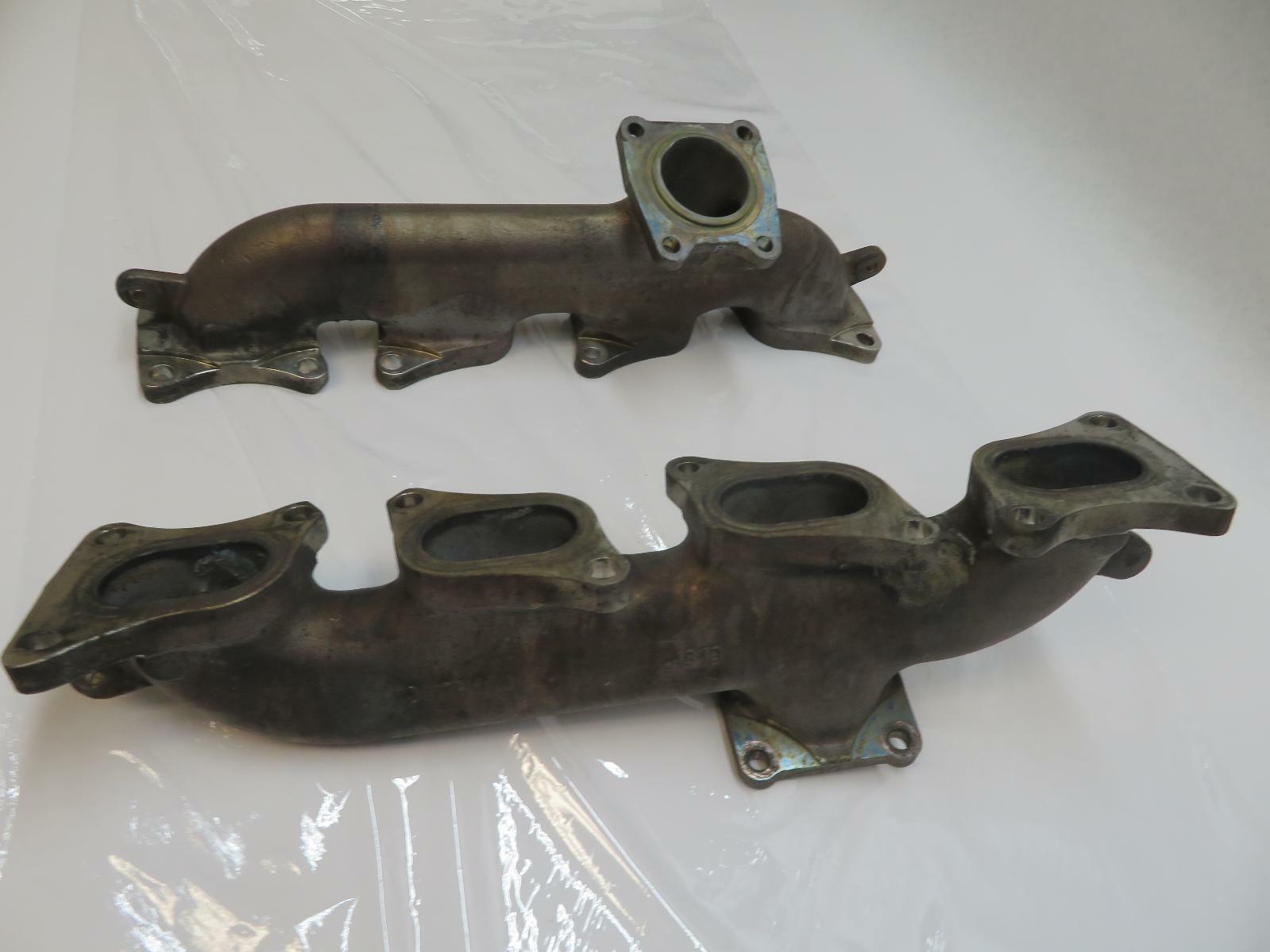 2015 MCLAREN 650S EXHAUST MANIFOLD LEFT AND RIGHT PAIR SET 00079974 OEM 1.4849