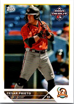 2023 Topps Pro Debut#PD-16Cesar Prieto