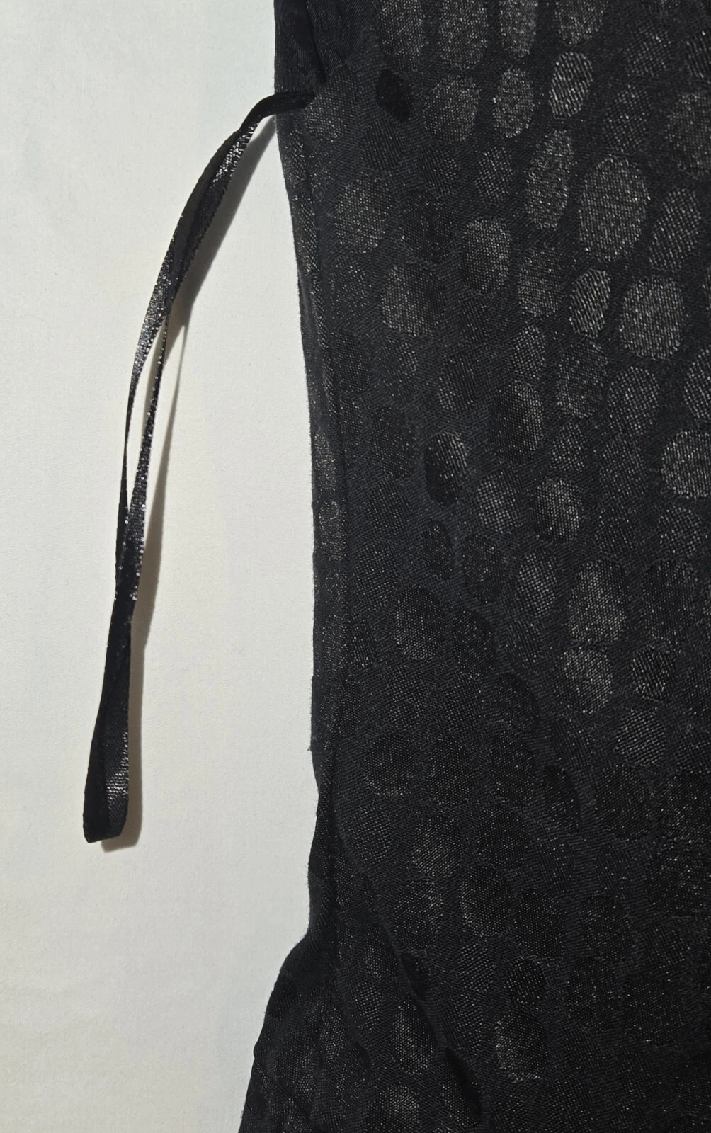 Abito Michael Kors nero stampato aderente e svasato 4 sopra il ginocchio senza maniche canotta