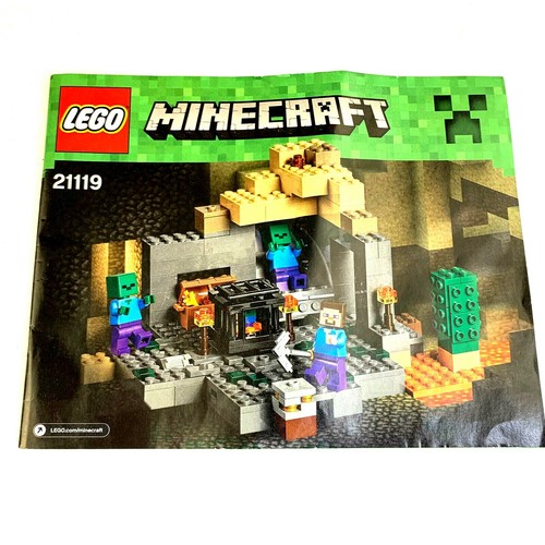 15 Lego Minecraft The Dungeon Manual Only Ebay