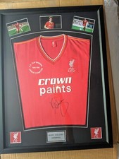 Kenny Dalglish Signed Framed Liverpool football shirt - 1985/ 86 FA Cup Final